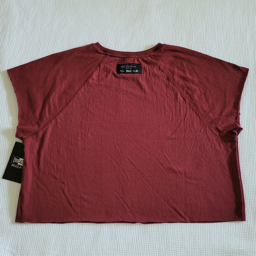 RVCA🏄& Everlast🥊Collab Raglan Muscle💪Tee - NWT - Picture 2 of 14